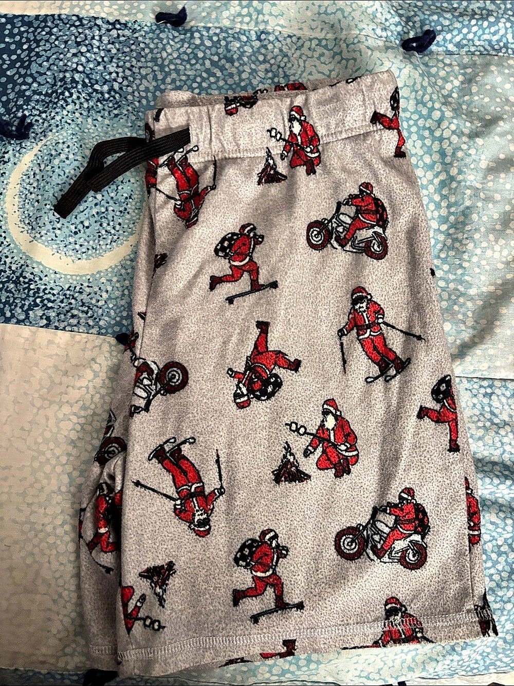 Cat & Jack Santa Sleep Shorts